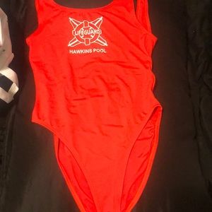 H&M Swimsuit Stranger Things Theme